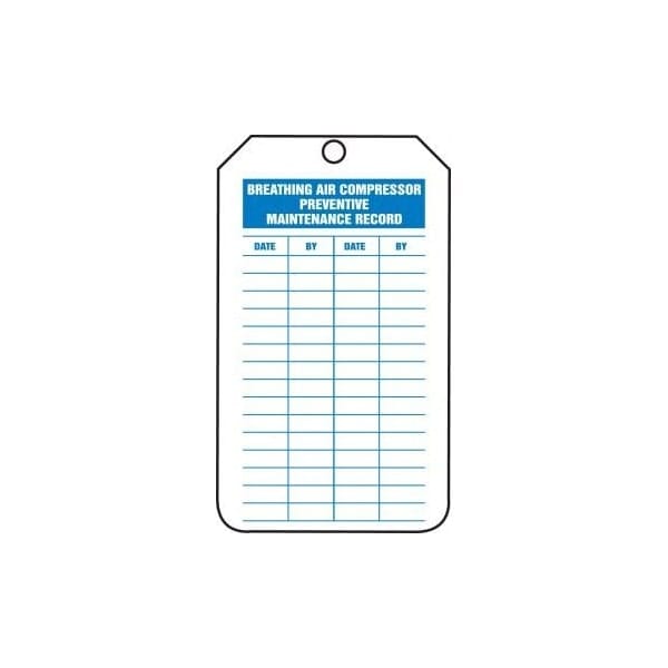 Accuform Adhesive Dura-Poly, 2-1/2 in Width, 0.025 in Height, , 25 PK TRM104CTP - main